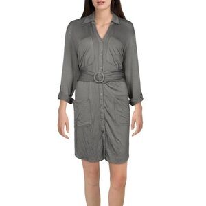 BB Dakota Belted Shirt Dress